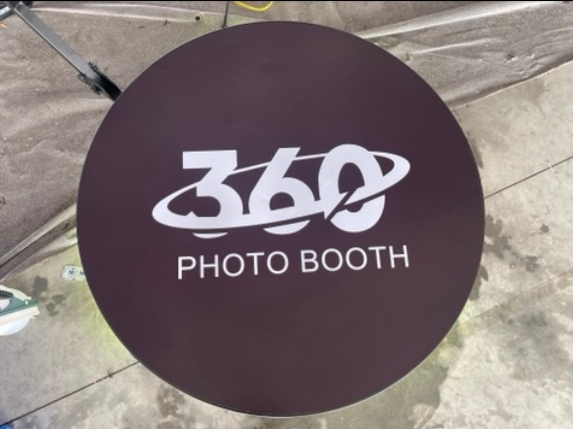 360 Photo Booth 27 inch - Holds 3 People