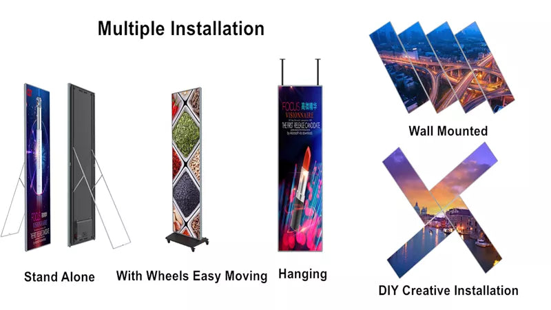 LED Poster - 1.86mm Pitch - 25" x 75"
