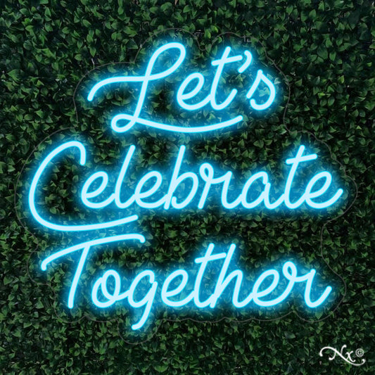 Let's celebrate together