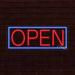 LED Neon Open Sign 32" x 13"