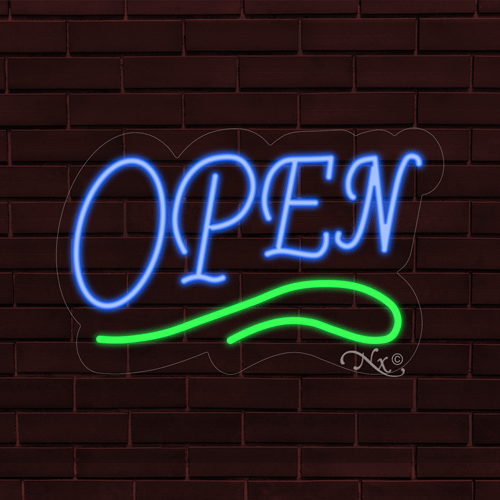 LED Neon Open Sign 22″ x 14″
