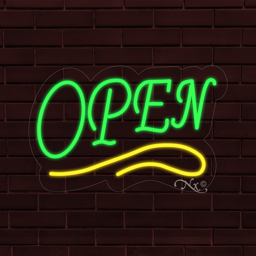 LED Neon Open Sign 22" x 14"