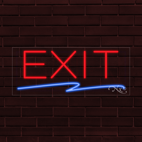 LED Exit Sign 32" x 13"