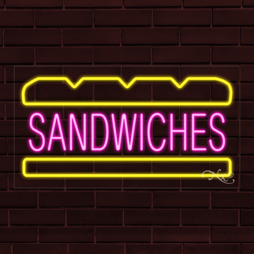 LED Sandwiches Sign 37" x 20"