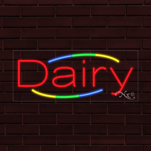 Dairy LED Flex Sign,