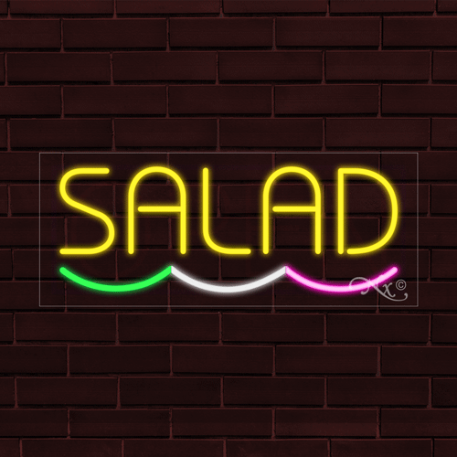 LED Salad Signs 32" x 13"