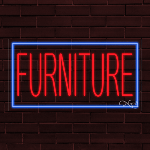 LED Furniture Sign 37" 20"