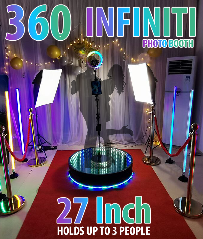 Infiniti LED 360 Photo Booth 27 INCH